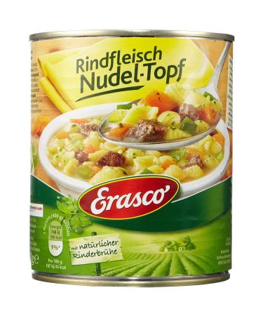 n.v. Erasco Beef Pasta Pot with Natural Beef Broth 800g