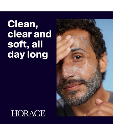 HORACE Face Cleanser for Men - Purifying Gel Against Excess Sebum - Gentle Skincare for All Skin Types - Unscented 200 ml - Buy Online on GoSupps.com