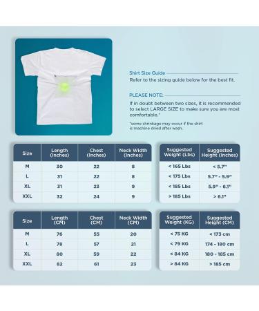 Stop Snoring T-Shirt - Comfortable Snore Stopper for Back Snorers - Health Expert Recommended - Eliminates Snoring by Adjusting Sleeping Position - Guide to Snoring Ebook (Large) - Buy Online on GoSupps.com