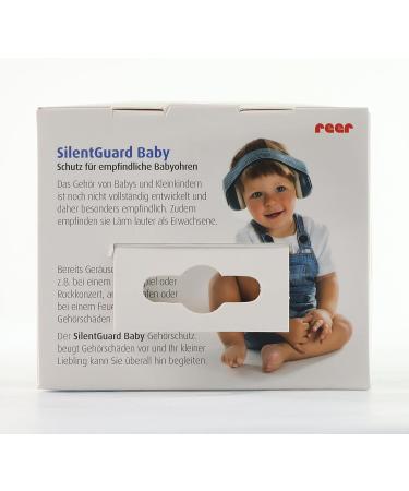 REER BABILY - Soft Baby Hearing Protection - Silentguard - Blue - Ideal for Infants - 1 Pack - Buy Online on GoSupps.com