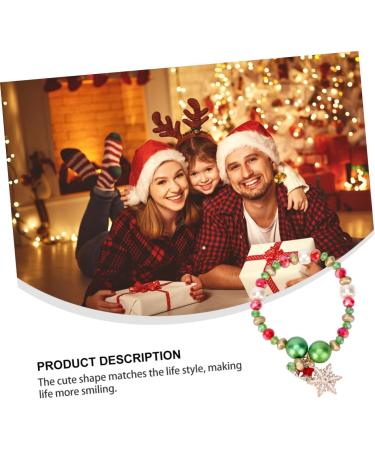 ABOOFAN 3 Pcs Christmas Bracelet Snowflake Candy Beaded Bracelet Christmas Stocking Stuffers Charms Party Wrist Charms Charm Bracelets Fashion Beaded Bracelet Alloy Beads Jewelry - Buy Online on GoSupps.com