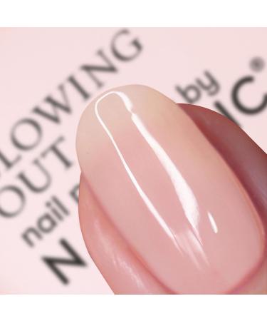 Nails.INC Glow With The Flow Glow-Enhancing Nail Perfector Polish Sheer Peach - Buy Online on GoSupps.com