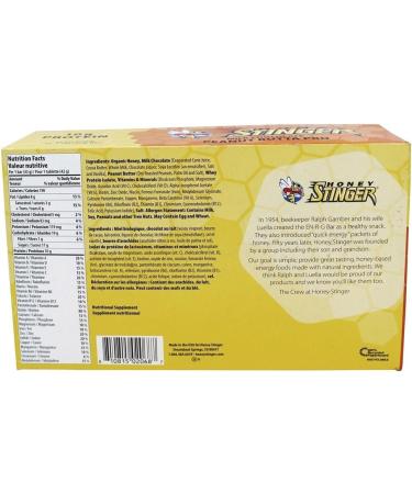 Honey Stinger Food Peanut Butter Pro Protein Bar (Box of 15) - Buy Online on GoSupps.com