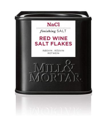 Mill Mortar Mill & Mortar Red wine flake salt river salt with red wine 80 g
