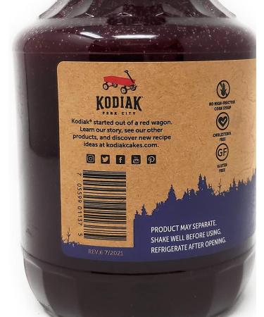 Mountain Berry Kodiak Syrup - 100% Pure & All Natural - 32 Fl Oz - Buy Online on GoSupps.com