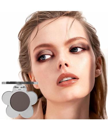 Erinde Single Matte Gray Brown Eyeshadow - Ultra-Blendable & Long Lasting Vegan Eye Makeup for Cool Smokey Eyes - Buy Online on GoSupps.com
