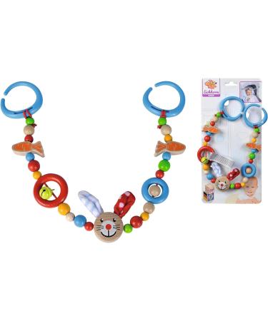 Eichhorn Baby Car Chain - 50cm Rabbit Motif | 100% FSC Certified Beech Wood | Safe for Infants - Buy Online on GoSupps.com