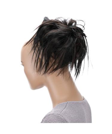 CAISHA JUMBO HAARDIC HAIRGUMI DUTT Flora updos Bridal hairstyles of course wavy dm17cm brown black mix g24f brown black mix #1h6a g24f - Buy Online on GoSupps.com