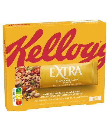 E-xtra Cereal Bars with Roasted Almonds and Honey 128g