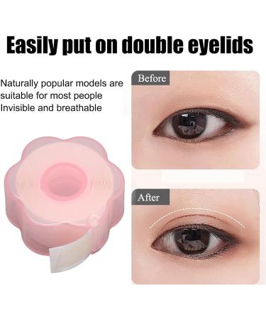 Verdant Touch Mesh Double Eyelid Tape Lace Mesh Double Eyelid Lifter Strips 1 Roll Adhesive-Free Tweezers Fork Rod Eye Lift Tape - Buy Online on GoSupps.com
