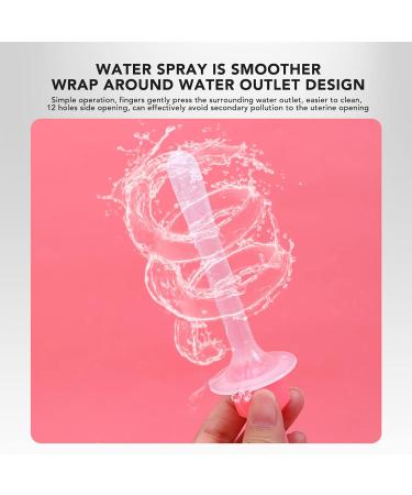 350ml Reusable Vaginal Shock Cleaner - Manual Pressure Cleaning Set for Women - Daily Care (Pink) | Effective Analching Vagina Hygiene - Buy Online on GoSupps.com