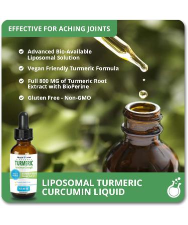 MaxX Labs Advanced Bladder Control Supplements for Women & Men 60 Capsules + Turmeric Liquid Drops with Curcumin & Black Pepper Extract Bioperine - 2 fl Oz - Buy Online on GoSupps.com