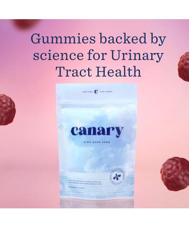 Canary High-Dose Hero - Urinary Tract Health Gummies Dietary Supplement Helps Cleanse & Protect Delicious Natural Cranberry Flavor 60 Gummies - Buy Online on GoSupps.com