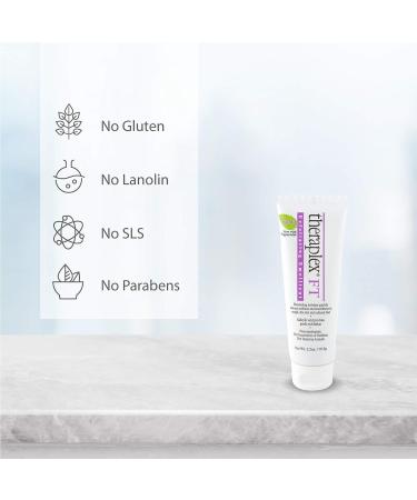 Theraplex Exfoliating Emollient Cream (2.5 oz) - Gentle Exfoliation with Salicylic Acid | Noncomedogenic, Dermatologist Recommended | No Parabens, Preservatives | Peppermint Infused - Buy Online on GoSupps.com