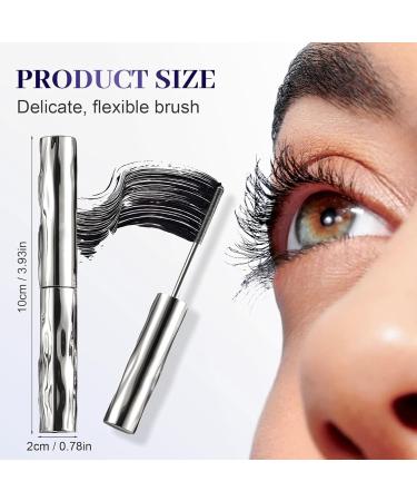  G n rique Waterproof Mascara Intense Volume Unlimited Length Mascara Increased Lashes Enlarged Look Silk Fibre Mas-cara Effect Waterproof Long-Lasting Natural Curling Eyelash for Wedding Parties - Buy Online on GoSupps.com