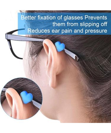10 Pairs of Colorful Silicone Anti-Slip Glasses Holders - Soft Brick Covers for Kids & Adults - Perfect for Myopic Grooves Sunglasses & Reading Glasses - Buy Online on GoSupps.com