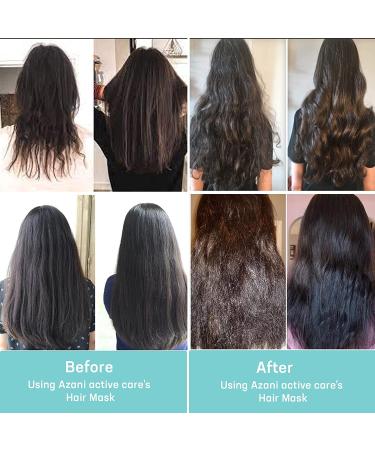 Azani Biotin Collagen Keratin Hair Mask | Repair & Growth | Deep Conditioning for Thin, Dry, Damaged Hair | 6.76 OZ - Buy Online on GoSupps.com