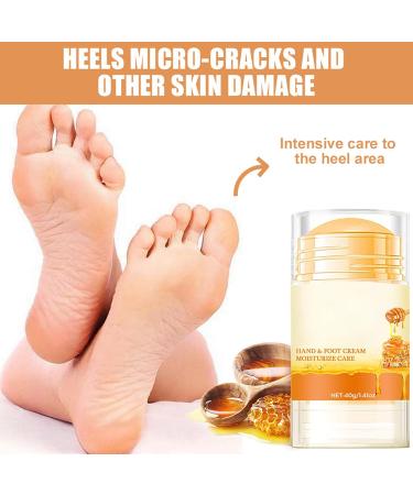  Mimoqk Foot Cream Elbow Lotion 40ml Gentle Formula Hydrates Cracked Feet and Hands While Restoring Enriched Soothes Irritation Skin Balm for Daily Moisturizing Care - Buy Online on GoSupps.com