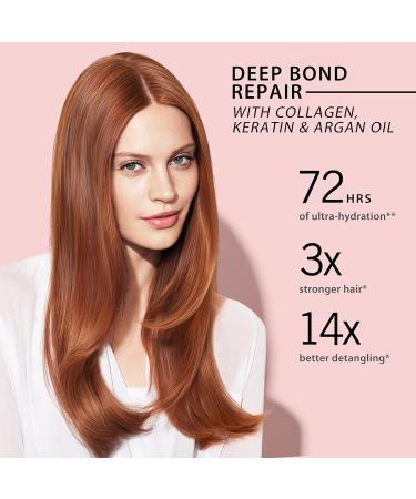 Collagen Hair Mask for Damaged Hair | Deep Repair Keratin Treatment with Argan Oil | 500ml For All Hair Types - Buy Online on GoSupps.com