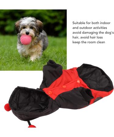 Shop Bagima Ladybug Dog Costume | Warm Hooded Sweater for Small Dogs | Perfect Halloween & Winter Outfit - Buy Online on GoSupps.com