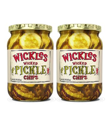 Wickles Wicked Sandwich Chips, 16 OZ (Pack of 2) 1 Pound (Pack of 2)