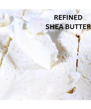 Refined African Shea Butter Grade A 100% Pure Natural Refined Fresh Moisturizing Ideal for Dry and Cracked Skin. It can be used in Body Hair and Face. (8 oz.) - Buy Online on GoSupps.com