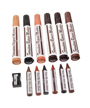 FOMIYES 1 Set Scratch Repair Pen Wooden Furniture Maker Furniture Supply Furniture Paint Pen Furniture Repair Accessories Home Supplies Floor Scratch Repair Kit Furniture Repair Kit
