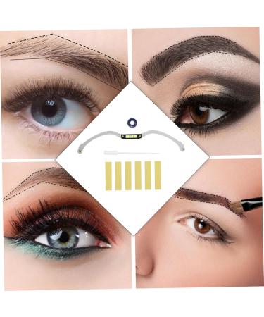 FOMIYES 2 pcs Measure Tool Shaping Marker Auxiliary Mapping Premium Level Eyebrow Professional Ruler Metal 1 count (Pack of 1) Silverx2pcs - Buy Online on GoSupps.com