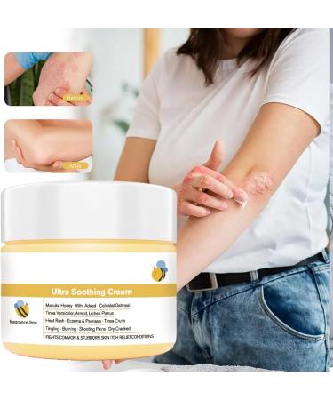 Soothing Moisturizing Cream - Body Lotion 50ml Itch Relief Cream for Dry Skin Redness and Itching Soothing and Nourishing and - Buy Online on GoSupps.com