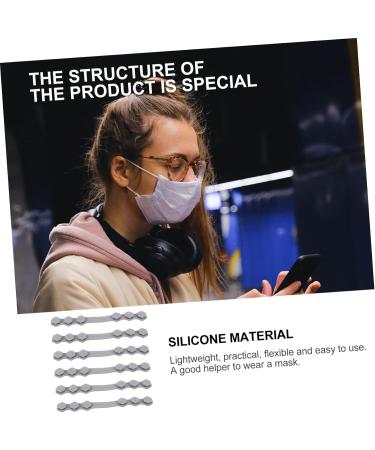 Collbath 10 PC Masking Hooks | Ear Protection Hanger & Adjustable Mask Extension Buckle | Ergonomic Gel Ear Protector for Comfort - Buy Online on GoSupps.com