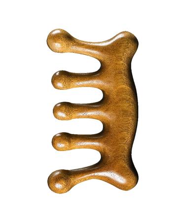 Hair massage comb accessories hand-made sandal wood comb scalp-stress reduction comb natural sandalwood hair comb with a calming effect for men and women head neck shoulder hands
