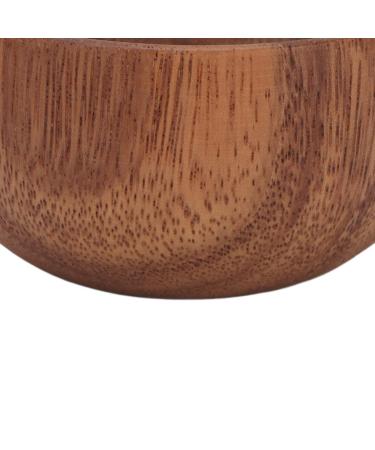 Men's Wooden Shaving Brush Bowl - Sustainable Large Capacity Foaming Soap Container for Hairdressing Salons - Buy Online on GoSupps.com