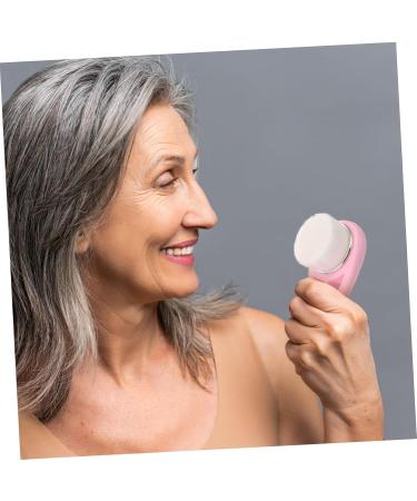 minkissy Manual Face Scrubber Facial Scrubber Exfoliator Facial Cleansing Brush Scrubber Silicone Face Exfoliating Brush Silicone Face Scrubber Double Sided Facial Cleanser Artificial Fiber - Buy Online on GoSupps.com