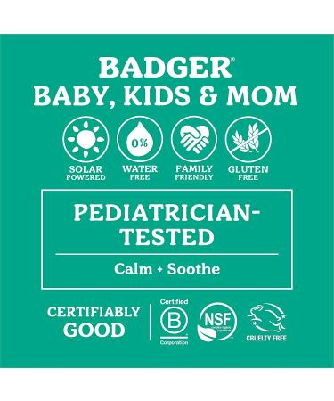 Badger Zinc Oxide Diaper Cream with Calendula & Beeswax | Organic Diaper Rash Cream - 2.9 fl oz - Buy Online on GoSupps.com