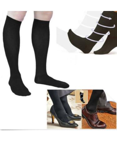 Careforyou travel and flight compression stockings against fatigue of fatigue help tired to regenerate painful swollen legs and promote blood circulation L-XL black