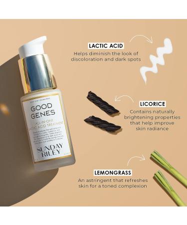 Sunday Riley Good Genes Lactic Acid Treatment Serum 1 Fl Oz - Skin Care Must-Have - Buy Online on GoSupps.com