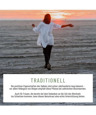 NATURTREU High Dose Sage Capsules - 6000mg Sage Extract (60:1) - Vegan & Lab Tested - 120 Capsules for Optimal Health - Buy Online on GoSupps.com