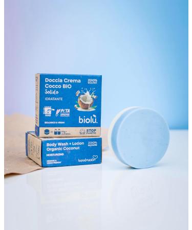  BIOLU SOLID SHOWER COCONUT ORGANIC 55 GR - BIOLU COD. LBSDCO - Buy Online on GoSupps.com