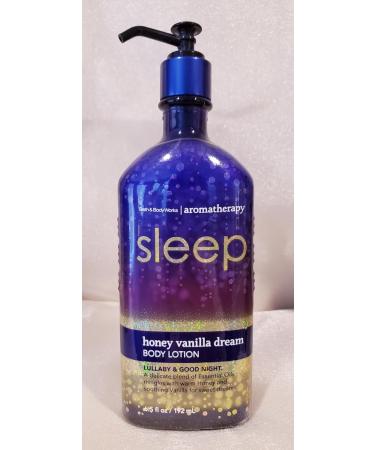 Bath & Body Works Sleep Honey Vanilla Dream Body Lotion 6.5 fl. oz - Soothing Moisturizer for Relaxation | International Shipping Available - Buy Online on GoSupps.com