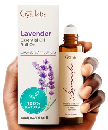 Gya Labs Citronella & Lavender Roll On Set - Essential Oils Aromatherapy Roll On with Essential Oil Set - 2x0.34 fl oz - Buy Online on GoSupps.com