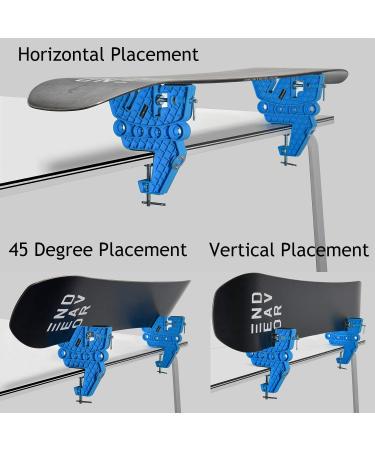 XCMAN Ski Snowboard Vise for Tuning Waxing and Repair Set of Non-Slip Vice Grips with Horizontal and Vertical and Tilt Working Positions Rubber Ski Brake Retainers Pair - Buy Online on GoSupps.com