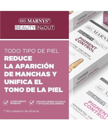 MART NEZ NIETO SA Marnys Pigment Control Cosmetic ampoules color pigments and uniformity of the clay 7 ampoules of 2 ml for two weeks stabilized vitamin C and niacinamide 60 g - Buy Online on GoSupps.com