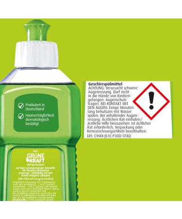 Fit Dishes Liquid (12 x 500ml) - Biodegradable & Sustainable Vegan Detergent | Eco-Friendly Cleaning Power - Buy Online on GoSupps.com