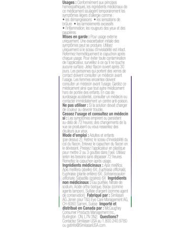 Similasan Allergy Eye Relief 10 ml (Pack of 1) - Buy Online on GoSupps.com