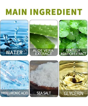 Natural Face Scrub Exfoliator Aloe Vera Facial Scrub Gel Deep Exfoliating Face Wash Exfoliating Scrub Organic Aloe Vera Face Exfoliator for Blackheads Dark Spot & Acne Clean Pore Oil Control - Buy Online on GoSupps.com