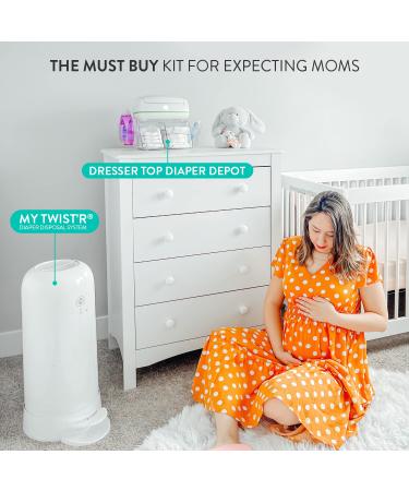 Prince Lionheart Warmies Wipes Warmer with Soft Glow Nightlight and 12 Cloth Wipes - Buy Online on GoSupps.com