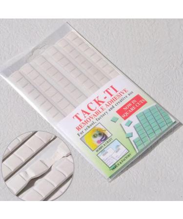 Nail Art Clay Reusable False Nail Tips Sticky Adhesive Poster Putty For Nail Art Hanging Pictures Nail Tool Practice Kit Removable False Nail Tip Sticky Reusable Nail Art Clay For Diy Practice White