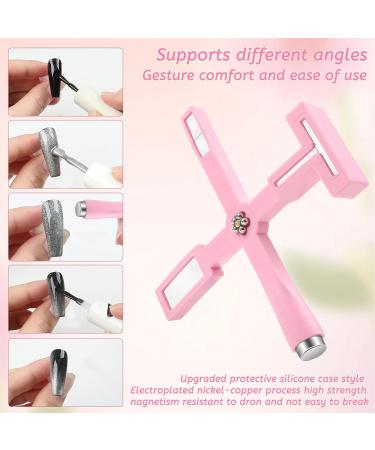 5 in 1 Magnetic Cat Eye Nail Pens - Upgrade for Stunning 3D Effect | Ideal Gel Polish & Silicone Cover - Buy Online on GoSupps.com