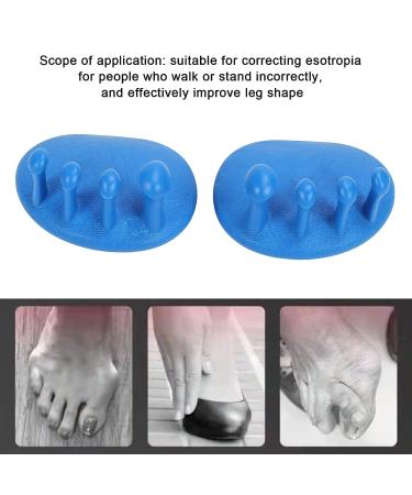 2pcs Large Friction Toe Separator Spacers | Meniscus Soles Dot Grid Design | Portable Body Corrector for Home - Buy Online on GoSupps.com