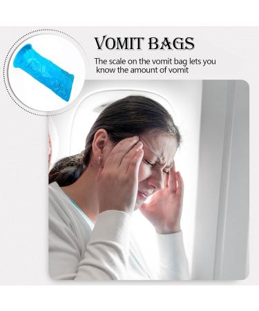 Aoyfuwell 1000ml Vomit Bags - 20 Pack Portable Emesis Bags for Travel Motion Sickness - High Density Nausea Bags for Adults and Kids - Buy Online on GoSupps.com